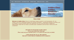 Desktop Screenshot of goldenglorypups.com